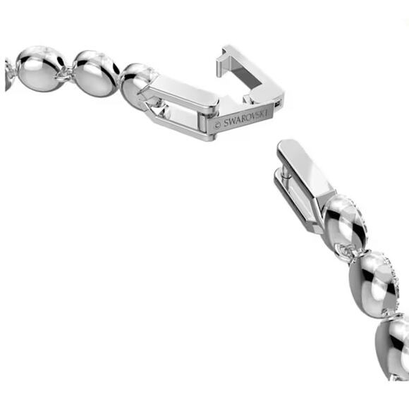 Swarovski Una Angelic bracelet Round cut, Pavé, White, Silver-tone plated*NEW - Picture 3 of 4